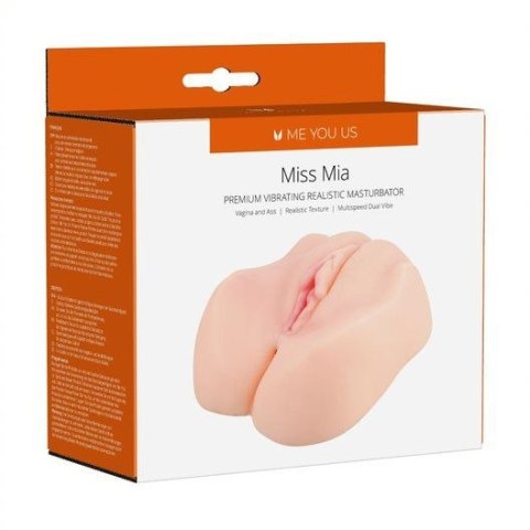 Masturbator- Me You Us Miss Mia Premium Vibrating Realistic Masturbator Flesh Masturbator- Me You Us Miss Mia Premium Vibrating Realistic Masturbator Flesh