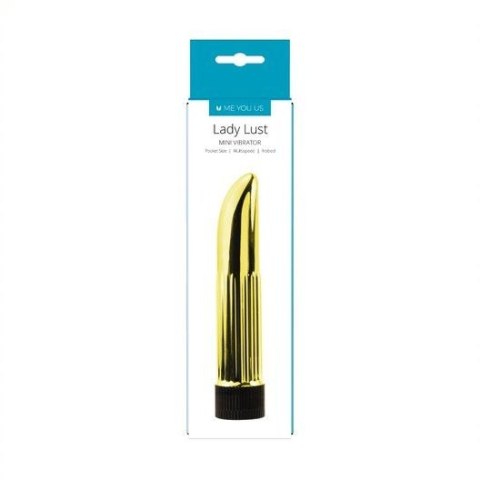 Me You Us Lady Lust Mini Wibrator Gold Me You Us Lady Lust Mini Wibrator Gold