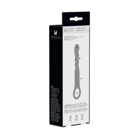 Plug/kulki- Me You Us Ridged Anal Teaser Blue Plug/kulki- Me You Us Ridged Anal Teaser Blue