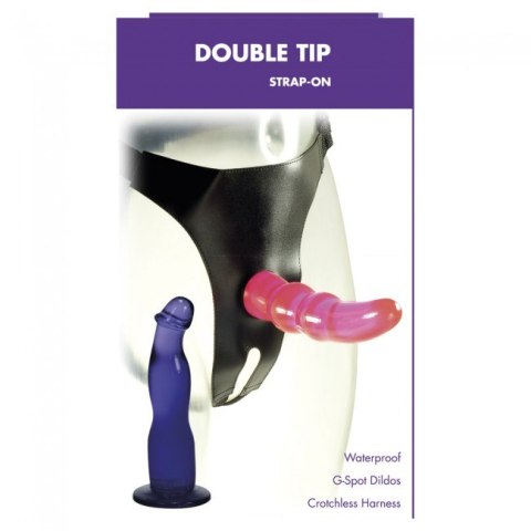 Proteza- Me You Us Double Tip Strap On Pink Proteza- Me You Us Double Tip Strap On Pink