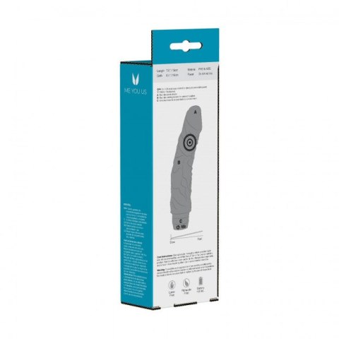 Wibrator-7,5"""""""" Perfect Pleasures Curved Veined Rambo Vibe ~ Black (2AA) Wibrator-7,5"""""""" Perfect Pleasures Curved Veined Rambo Vibe ~ Black (2AA)