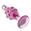 4.5" Glass Romance Pink