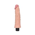 8" REAL SOFTEE Vibrating Dildo