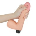 8" REAL SOFTEE Vibrating Dildo