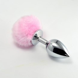 Pompon Metal Plug Large Pink