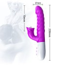 Wibrator-Silicon, Vibrator 7 Function and Heating Mode, PURPLE