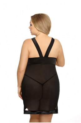 Samara black chemise L+ ( czarna halka )