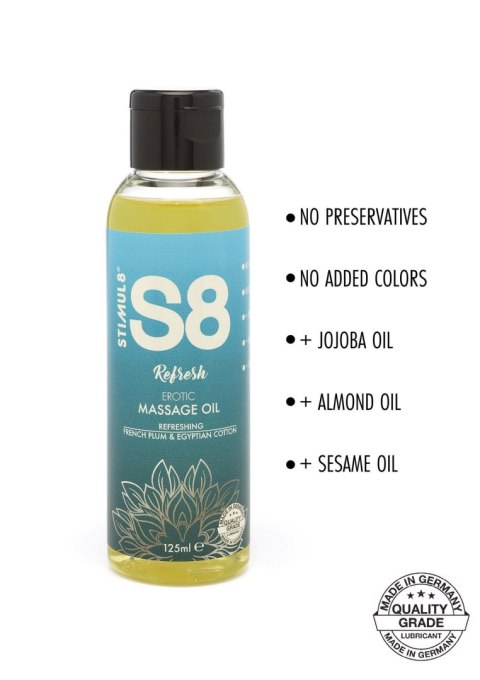 S8 Massage Oil 125ml S8 Massage Oil 125ml