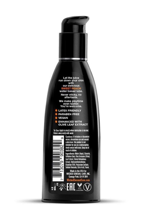Żel-WICKED AQUA SWEET PEACH 60ML Żel-WICKED AQUA SWEET PEACH 60ML