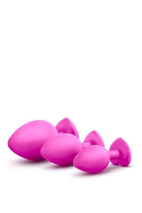 Zestaw-LUXE BLING PLUGS TRAINING KIT PINK Zestaw-LUXE BLING PLUGS TRAINING KIT PINK