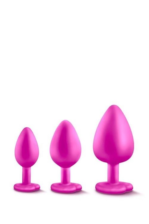 Zestaw-LUXE BLING PLUGS TRAINING KIT PINK Zestaw-LUXE BLING PLUGS TRAINING KIT PINK