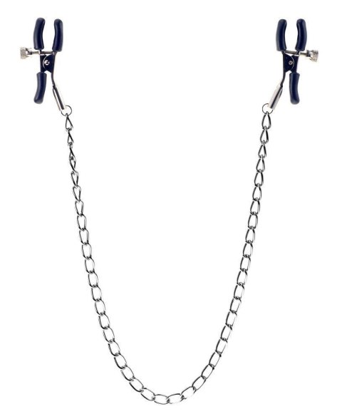 Stymulator- Squeeze N Please Nipple Chain Silver Stymulator- Squeeze N Please Nipple Chain Silver