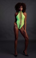 High-Cut Body - Neon Green - XS/XL