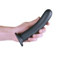 Smooth Silicone G-Spot Dildo - 7'' / 17 cm