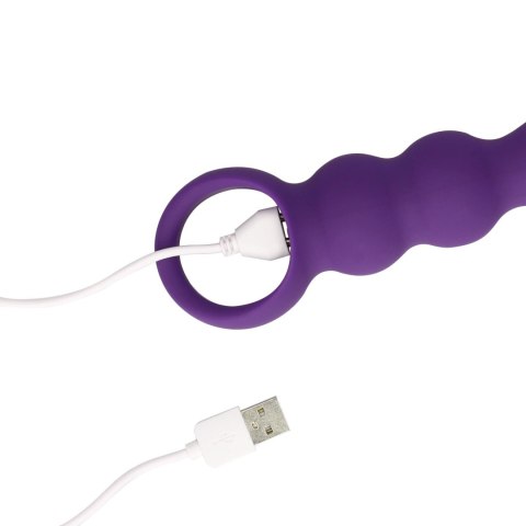 Teardrop Shaped Anal Vibrator - Clear Purple Teardrop Shaped Anal Vibrator - Clear Purple