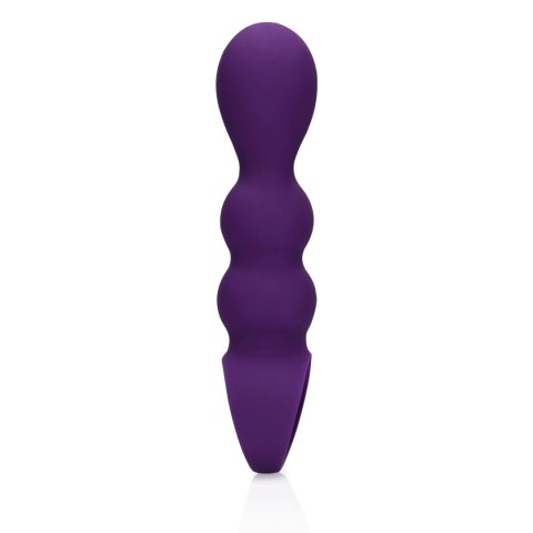 Teardrop Shaped Anal Vibrator - Clear Purple Teardrop Shaped Anal Vibrator - Clear Purple