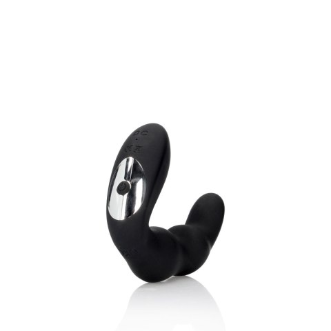 Bent Vibrating Prostate Massager with Remote Control - Black Bent Vibrating Prostate Massager with Remote Control - Black