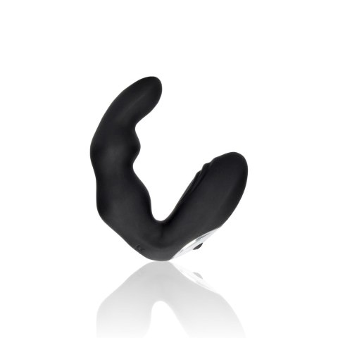 Bent Vibrating Prostate Massager with Remote Control - Black Bent Vibrating Prostate Massager with Remote Control - Black