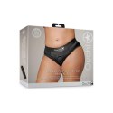 Vibrating Strap-on High-cut Brief - XL/XXL