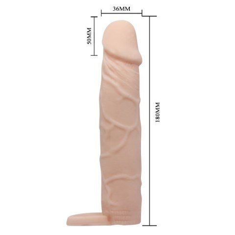 NAKŁADKA PRETTY LOVE - PENIS SLEEVE L 05-0553 NAKŁADKA PRETTY LOVE - PENIS SLEEVE L 05-0553