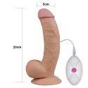 DILDO 8.5 THE ULTRA SOFT DUDE VIBRATING 24-0041