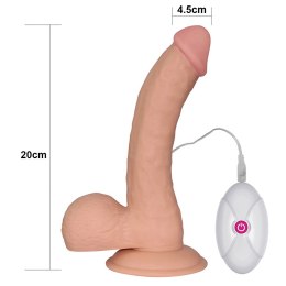 DILDO 8.8 THE ULTRA SOFT DUDE VIBRATING 24-0042