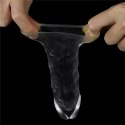 FLAWLESS CLEAR PENIS SLEEVE ADD 1'' 24-0115