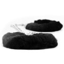 KAJDANKI FLUFFY LEG CUFFS CZARNE 24-0049