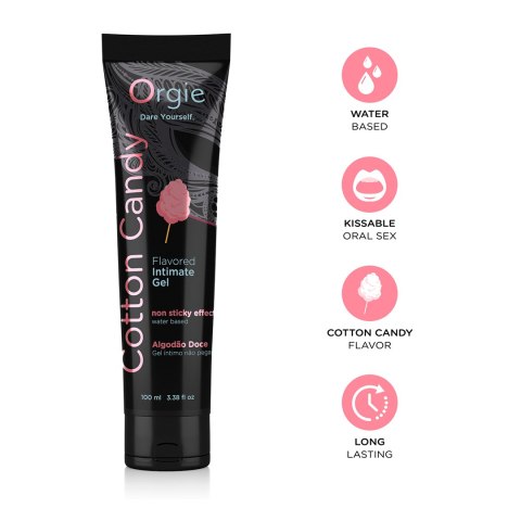 LUBRYKANT LUBE TUBE COTTON CANDY 100 ML 27-0033 LUBRYKANT LUBE TUBE COTTON CANDY 100 ML 27-0033