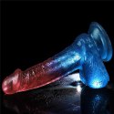 DILDO 7.5'' DAZZLE STUDS 24-0223