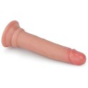 DILDO 7'' DUAL LAYERED PLATINUM SILICONE COCK 24-0227