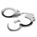 KAJDANKI FETISH PLEASURE METAL HANDCUFFS 24-0208