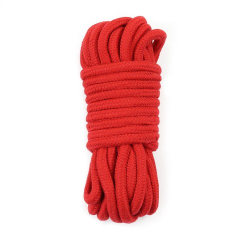 LINA FETISH BONDAGE ROPE 10M CZERWONA 24-0167 LINA FETISH BONDAGE ROPE 10M CZERWONA 24-0167