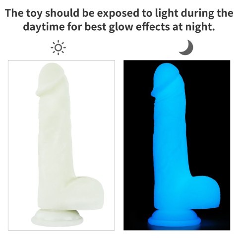 8.0'' LUMINO PLAY SILICONE DILDO 24-0349 8.0'' LUMINO PLAY SILICONE DILDO 24-0349