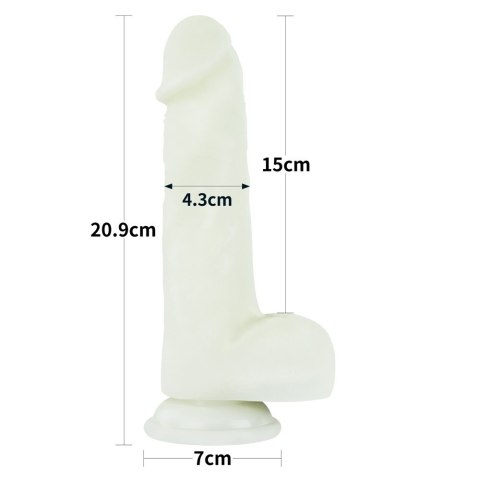 8.0'' LUMINO PLAY SILICONE DILDO 24-0349 8.0'' LUMINO PLAY SILICONE DILDO 24-0349
