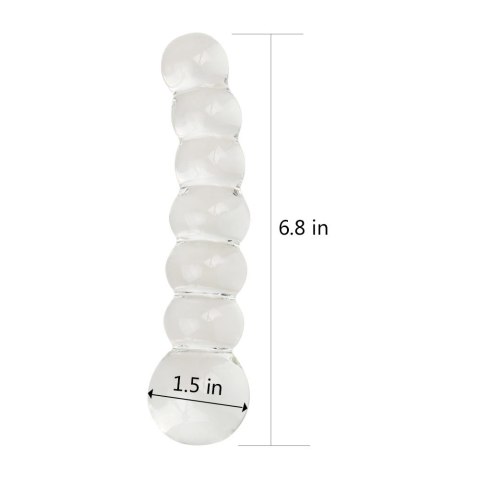 DILDO 6.8" GLASS ROMANCE 24-0249 DILDO 6.8" GLASS ROMANCE 24-0249