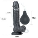 DILDO 9'' SQUIRT EXTREME DILDO - BLACK 24-0252