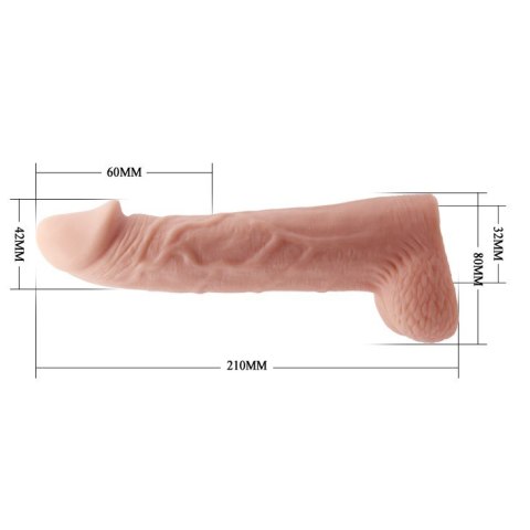 NAKŁADKA BAILE SEX TOYS BIG MAN 05-1384 NAKŁADKA BAILE SEX TOYS BIG MAN 05-1384