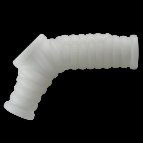 PIERŚCIEŃ NAKŁADKA VIBRATING WAVE KNIGHTS RING WITH SCROTUM SLEEVE (WHITE) 24-0247 PIERŚCIEŃ NAKŁADKA VIBRATING WAVE KNIGHTS RING WITH SCROTUM SLEEVE (WHITE) 24-0247