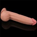 12'' KING SIZED SLIDING SKIN DUAL LAYER DONG 24-0333