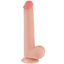 DILDO 9'' SLIDING SKIN DUAL LAYER DONG FLESH 24-0375