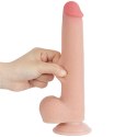 DILDO 9'' SLIDING SKIN DUAL LAYER DONG FLESH 24-0375