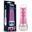 MASTURBATOR 8.5'' LUMINO PLAY MASTURBATOR - PINK GLOW 24-0344