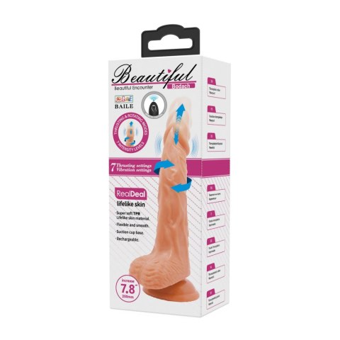 BAILE - Bodach 7,8'', 7 vibration functions 7 rotation functions Thrusting Wireless remote control Suction base BAILE - Bodach 7,8'', 7 vibration functions 7 rotation functions Thrusting Wireless remote control Suction base