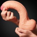 DILDO 11" DUAL LAYER PLATINUM SILICONE COCK 24-0442