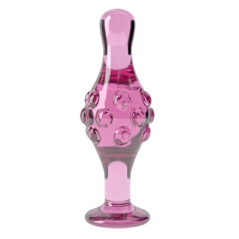 DILDO 4.5" GLASS ROMANCE 24-0423 DILDO 4.5" GLASS ROMANCE 24-0423