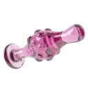 DILDO 4.5" GLASS ROMANCE 24-0423