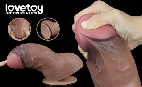 DILDO 7.0'' DUAL LAYERED PLATINUM SILICONE COCK 24-0441 DILDO 7.0'' DUAL LAYERED PLATINUM SILICONE COCK 24-0441
