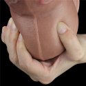 DILDO 7.0'' DUAL LAYERED PLATINUM SILICONE COCK 24-0441