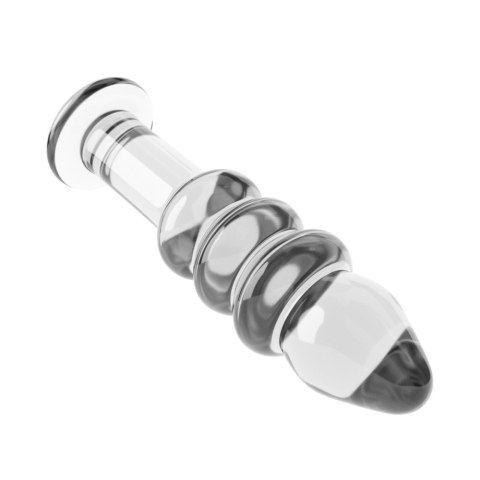 KOREK ANALNY 5.5" GLASS ROMANCE PRZEZROCZYSTY 24-0386 KOREK ANALNY 5.5" GLASS ROMANCE PRZEZROCZYSTY 24-0386